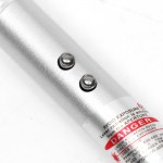 Лазерная указка брелок с карабином для ключей, 3 LED режима арт.1164117