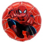 Шар фольга FA18 круг «Человек-паук летящий» с гелием арт.24524S