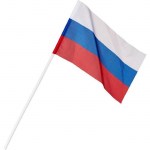 Флаг «Россия» 60х44 см на палочке