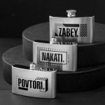 Фляжка 3в1 «Забей. Накати, Повтори» 270 мл арт.5383327