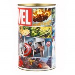 Копилка металлическая банка XXL «MARVEL, Мстители», 20,5х12 см арт.7036218